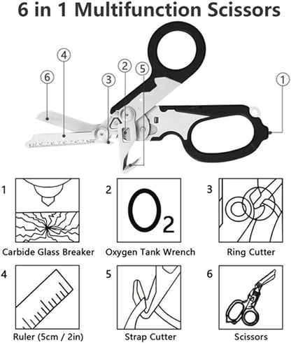 🔥Tactical Folding Scissors Tools