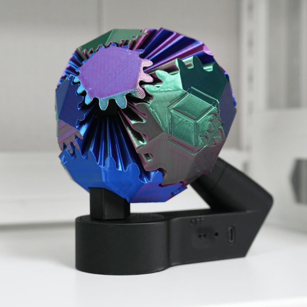 🔥3D Printed Electric Rotating Gear Ball
