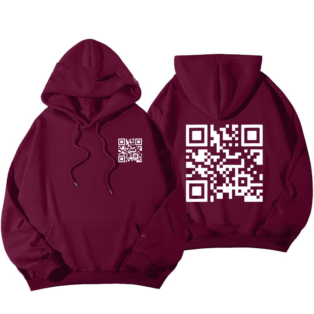 🎉Last Day 70% OFF🎉Funny FU QR Code Hoodie