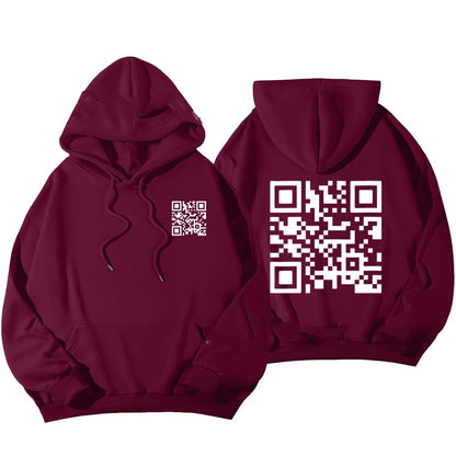 🎉Last Day 70% OFF🎉Funny FU QR Code Hoodie