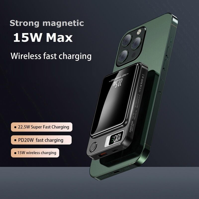 🎁Last Day Promotion 49% OFF🔥Portable Magnetic Wireless Power Bank