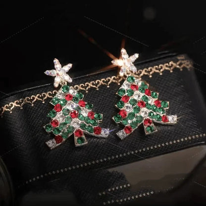 🎄Shiny Christmas Tree Earrings