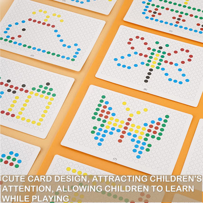 💝Montessori Educational Toys💝-Fun Dot Art Magnetic Bead Drawing Board