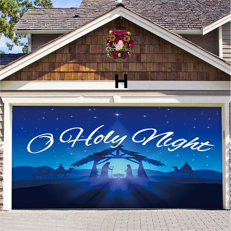 🎄Last Day Sale 49% OFF - Christmas 2024 Reusable Garage Door Decoration