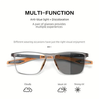 🔥FACTORY DIRECT SALE 60% - CUSTOMIZED SPORT PHOTOCHROMIC PROGRESSIVE BIFOCAL GLASSES