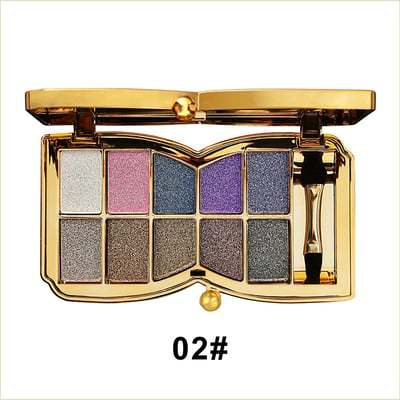 ✨10 Colors Sparkle Shimmer Eyeshadow Palette