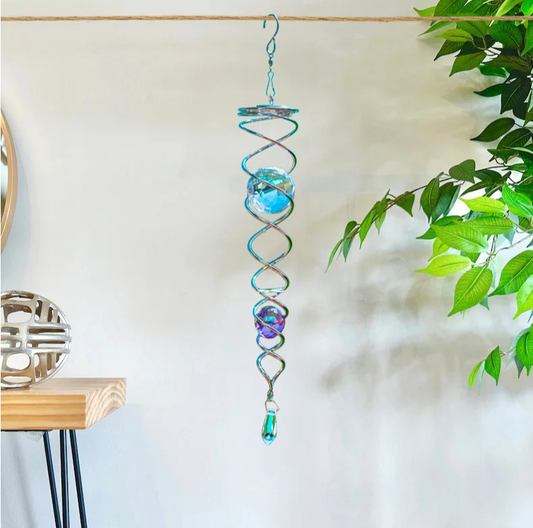 ✨Handmade Mystic Crystal Spiral: Purify Energy & Attract Good Luck