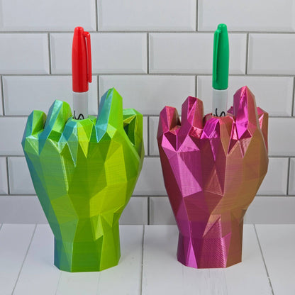 🤣Middle Finger Pen Holder| Say 'F*ck You' with your own pen!