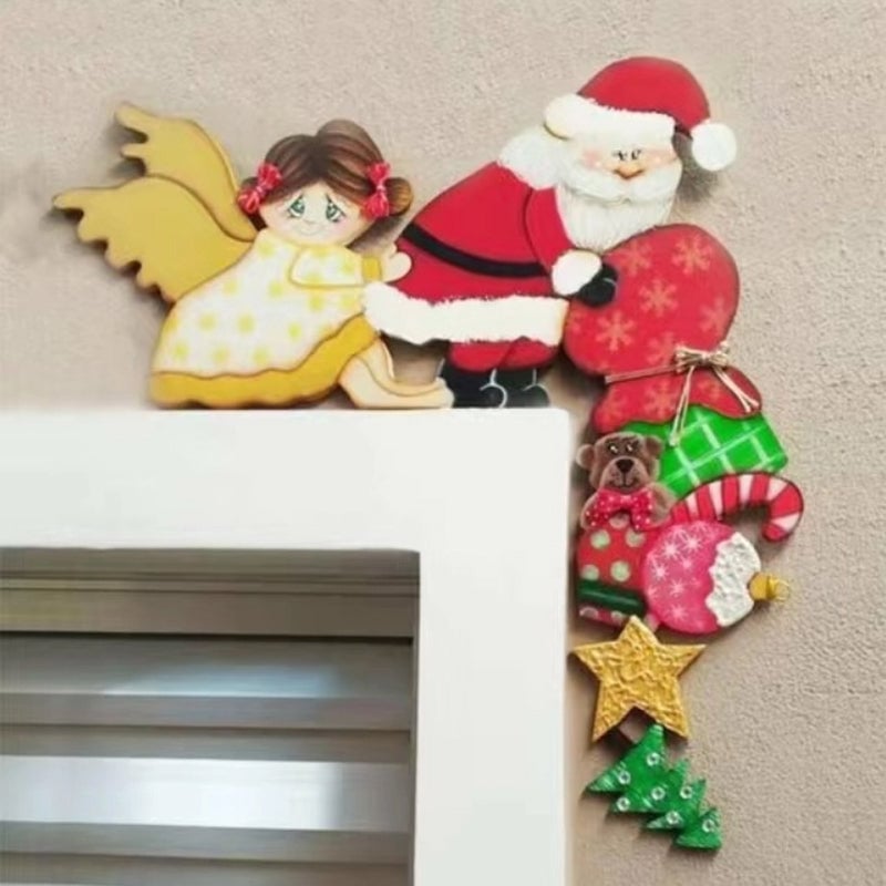 🎅⛄Funny Christmas Door Frame Decorations🦌⛄