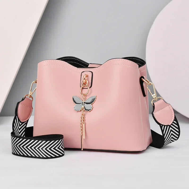 🔥Limitted Sale 🎁- Womens Butterfly Bucket Crossbody Bag