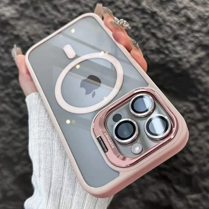 🔥New In Phone Case for iPhone 16 Series - Invisible Camera Lens Holder Magnetic Case for iPhone