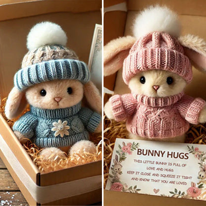 🔥Handmade🐇Mini Bunny Hug Cute Easter Gift🎁