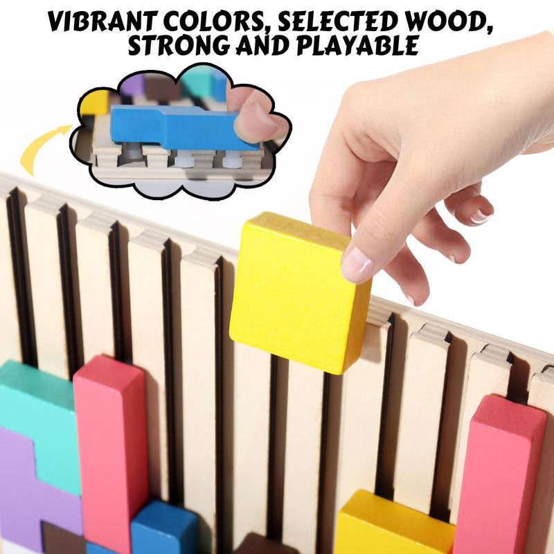 Wooden Stacking Puzzle Toy