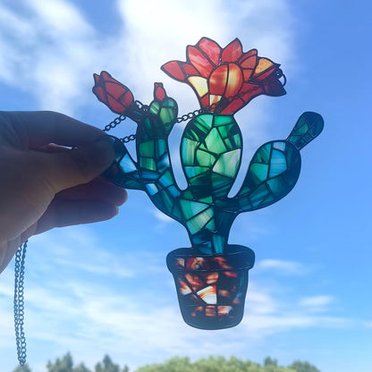 🔥LAST DAY 49% OFF - 🎁💐2025 NEW 🐦Stained Suncatcher Window Hanging Decor