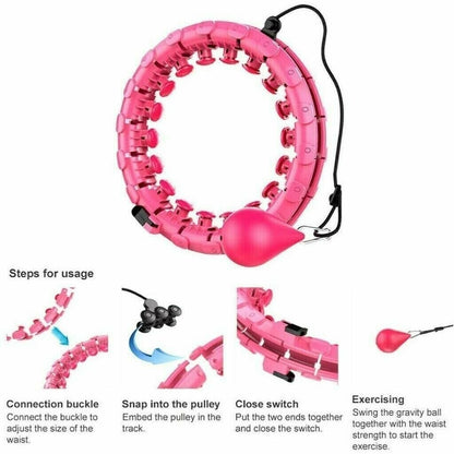 🔥Last Day Promotion 49% OFF-🔥Fitness Hoop Home Training Weight- LossFast fat burning!🔥