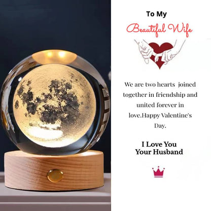 Hot Sale - 3D Planet Crystal Ball-Free Shipping