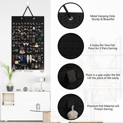 🔥2024 HOT SALE - Felt Hanging Jewelry Organizer