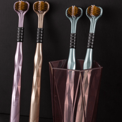 🔥Last Day Promotion-49%OFF🔥Three head multi-angle cleaning toothbrush