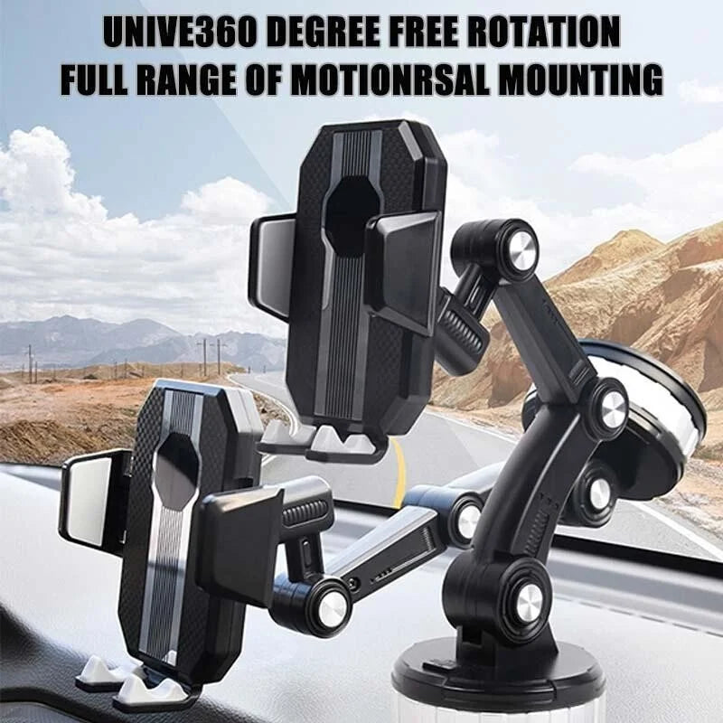 Multifunctional car phone stand