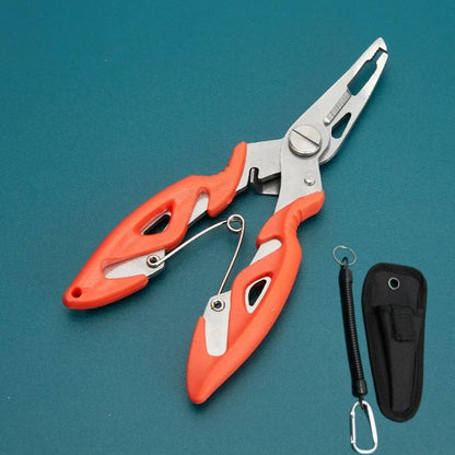 Multifunctional fishing pliers set（ Plier+Anti-drop cord+bag）