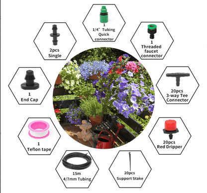 🔥2024 New Upgrade Fog Cooled Automatic Irrigation System🔥Last Day 60% OFF
