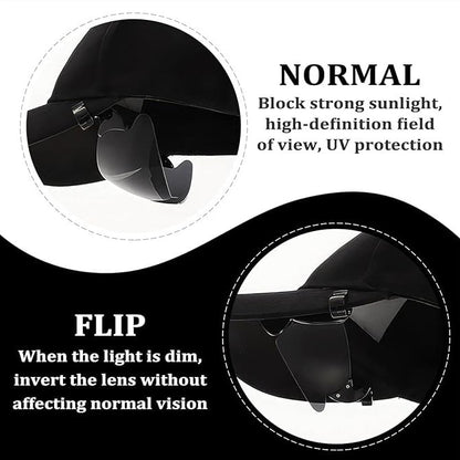 2025 New Polarized Clip Cap Sunglasses