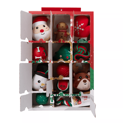🎄Dog Christmas Advent Calendar - 12 Days of Surprise Holiday Toys for Dogs