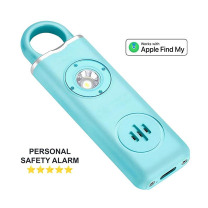 Rechargeable-Safety Alarm Clock Keychain