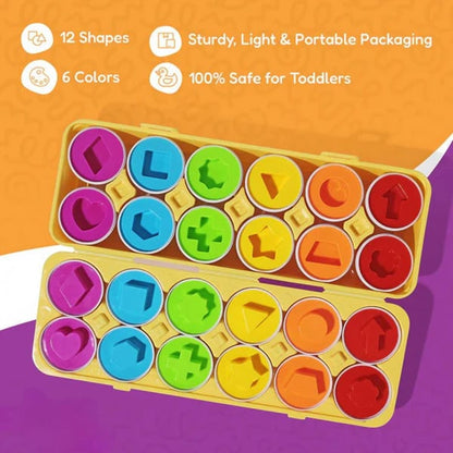 Montessori Geometric Eggs