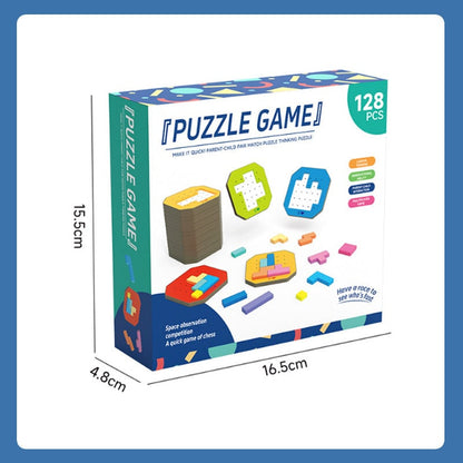🔥LAST DAY SALE 49% OFF-👪Colorful Block Jigsaw Puzzle Game