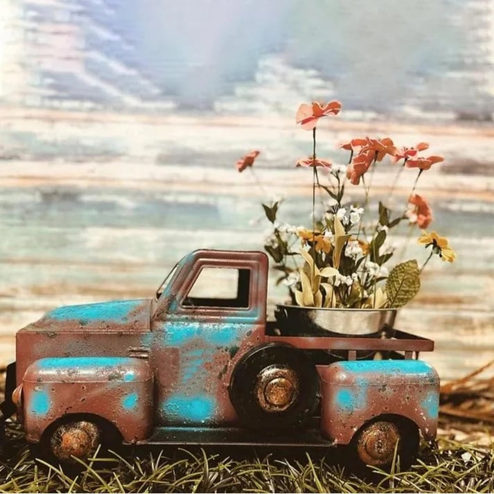 Vintage Truck Planter