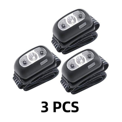 Super Bright Light Sensor Mini Led Headlamp