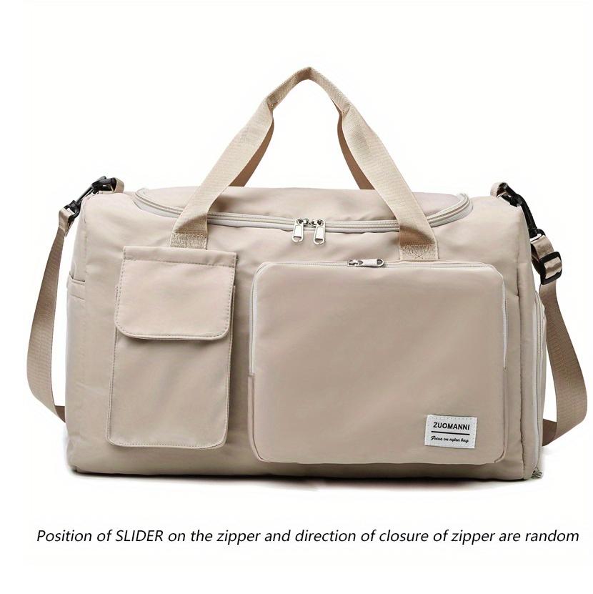 Premium Weekender – Spacious Travel & Gym Duffle with Shoe Storage