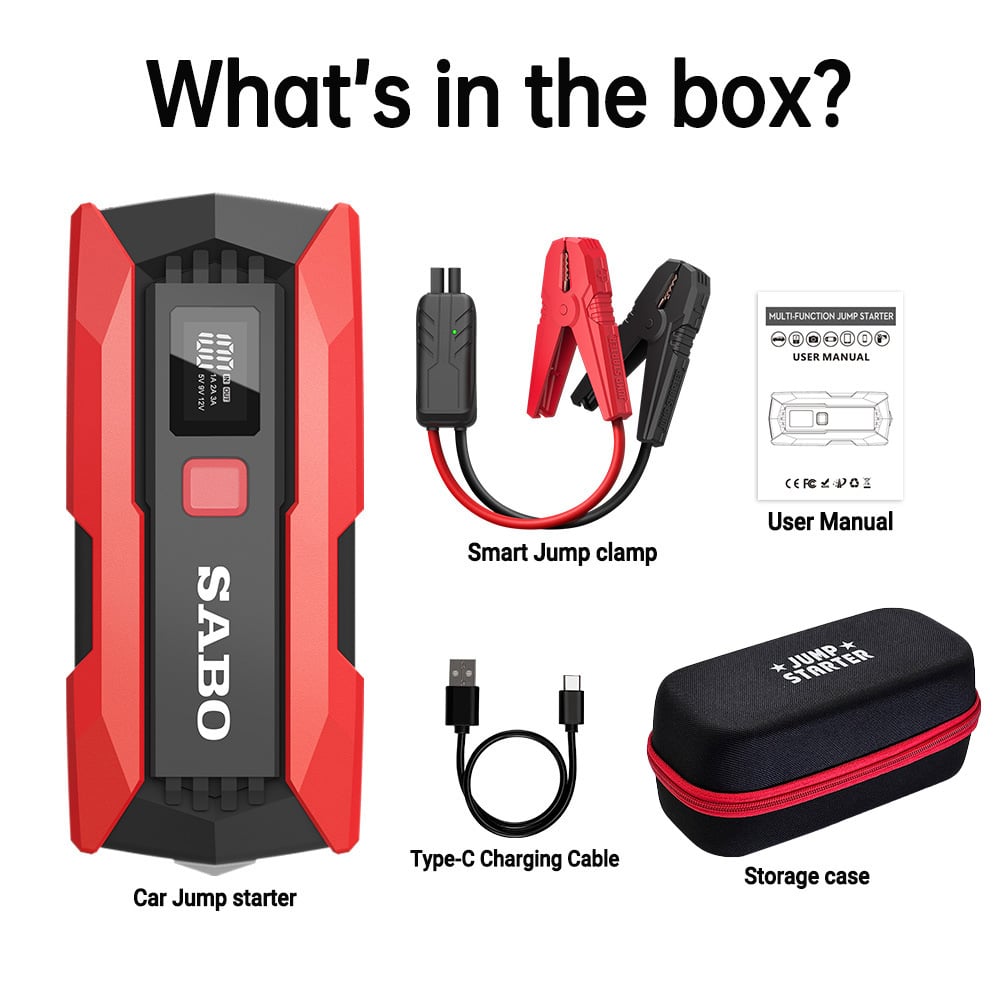 🔥Peak Jump Starter with Force Start Function