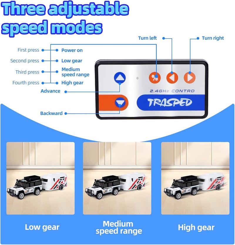 💥CHRISTMAS PRE-SALE 49% OFF💥 Alloy OEIN 1/64 MINI RC Drift Off-Road/Track Car