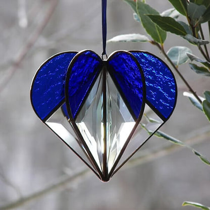 🔥Last Day Promotion 49% OFF🔥-Stained Heart-shaped Suncatcher-The Best Gift🌈
