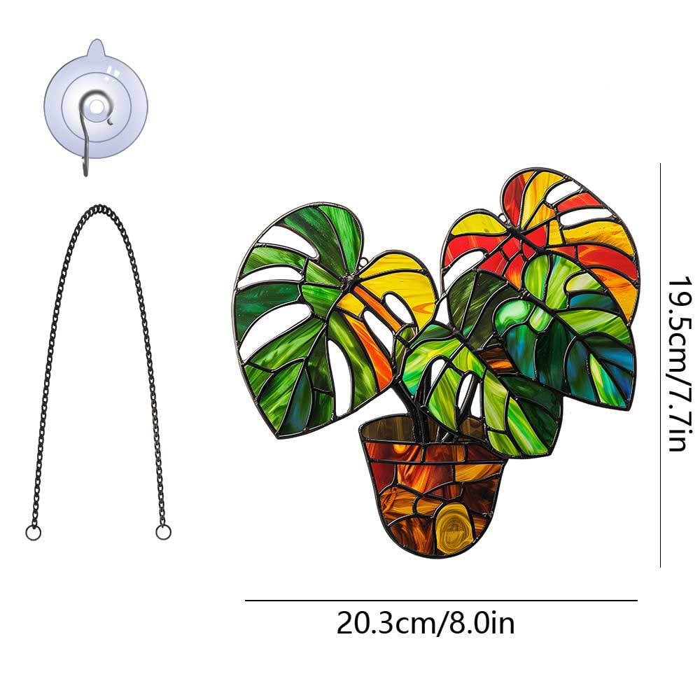 🔥LAST DAY 49% OFF - 🎁💐2025 NEW 🐦Stained Suncatcher Window Hanging Decor