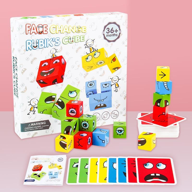 Christmas Pre-sale SAVE 49%🎄🎅3D Puzzle Face-Changing Magic Cube