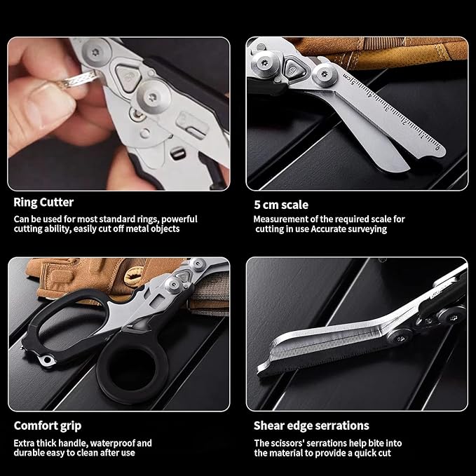🔥Tactical Folding Scissors Tools