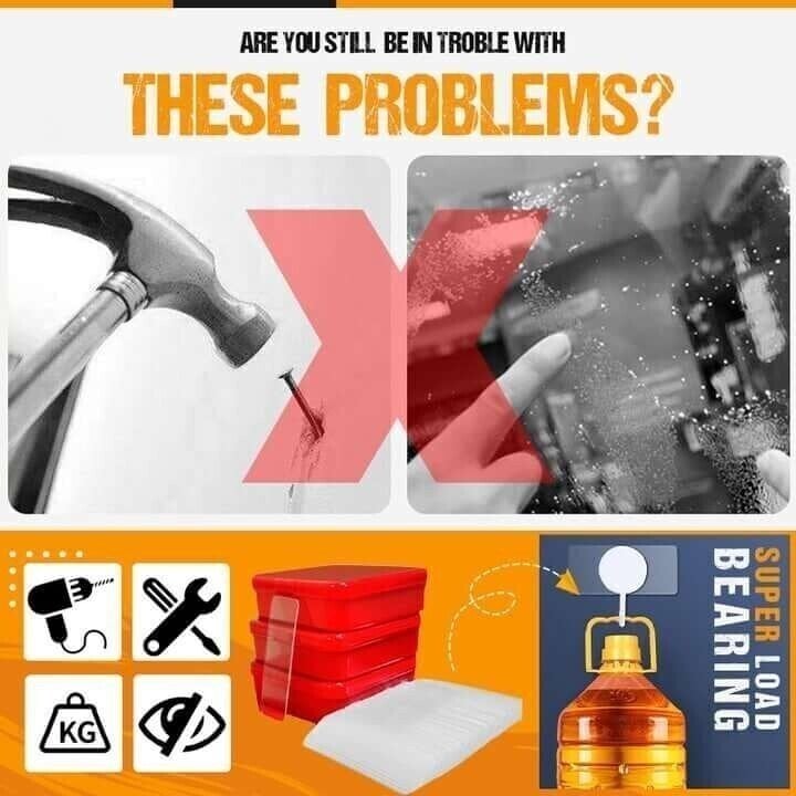 🔥🔥Free Multifunctional Cut-Free Portable Double Sided Adhesive Tape（60 PCS）