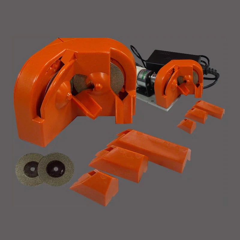 Multipurpose drill sharpener