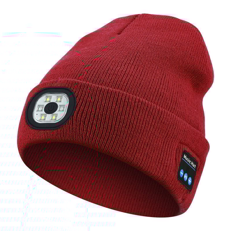🎄Christmas Sales 49% OFF-2024 LED Bluetooth Beanie