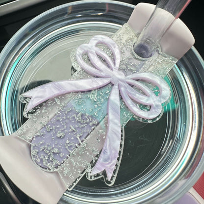 🦋Acrylic Cup Plate Accessory🎀