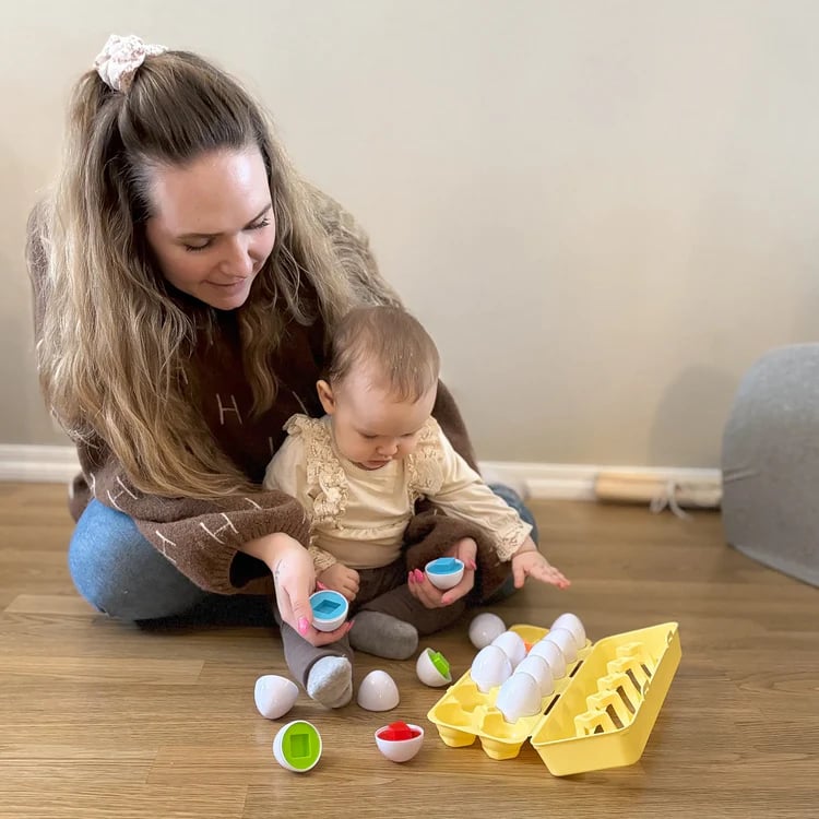 Montessori Geometric Eggs