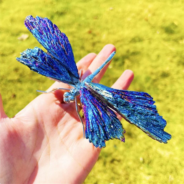 💥AURA TOURMALINE KYANITE DRAGONFLY💥🔥BIG SALE - 49% OFF🔥
