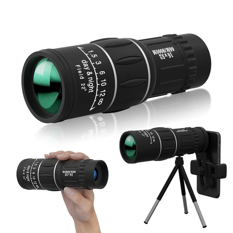 ⏰Professional Grade Tools🔥Portable High Magnification Monocular Telescope👁️