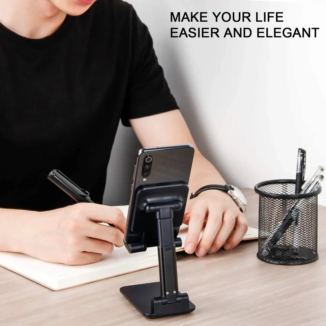 🎁Foldable Aluminum Desktop Phone Stand