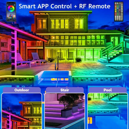 🎄Black Friday 49% OFF-💡Smart Rainbow LED Permanent Outdoor Light