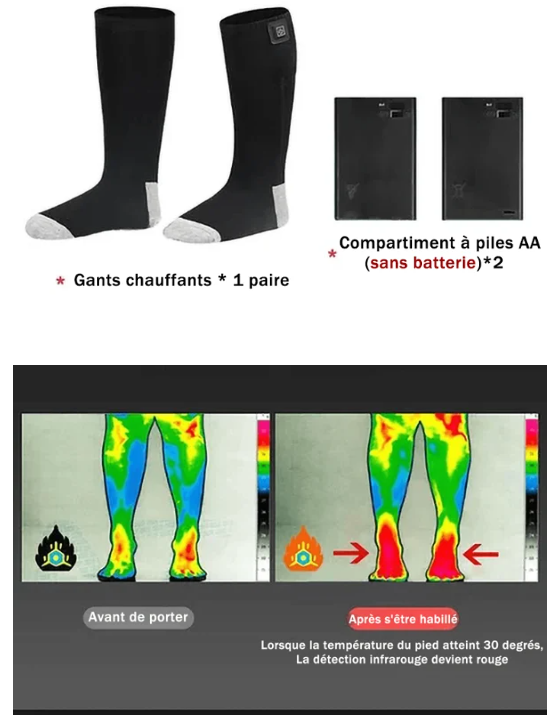 🧦Hot Sale🔥Unisex Heated Socks with Adjustable Temperature