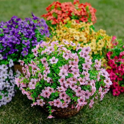 💥💥Upgraded high-grade material 🌱UV Resistant Lifelike Artificial Flowers